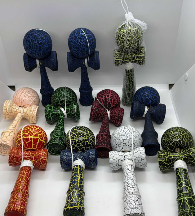 Kendama Profesionala,Bila din lemn, Design artistic cu finisaj