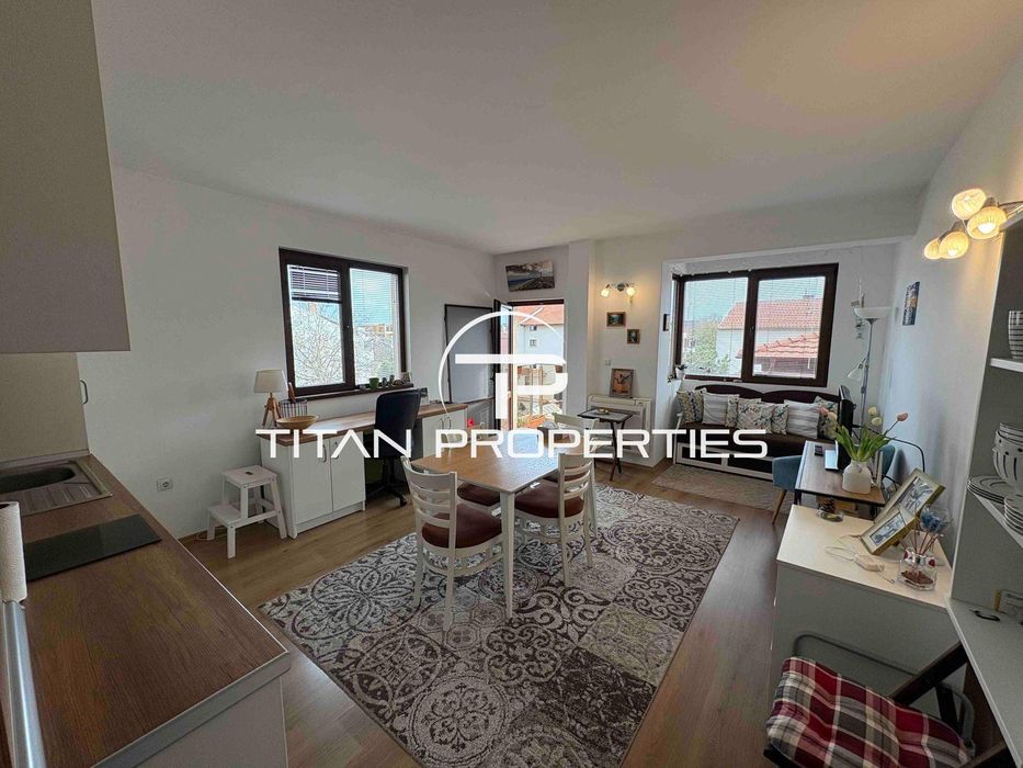 Дава се под наем Двустаен апартамент в Бургас, Сарафово - 55 кв.м за 561 € - Снимка #1