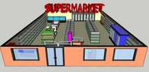Amenajare magazin alimentar