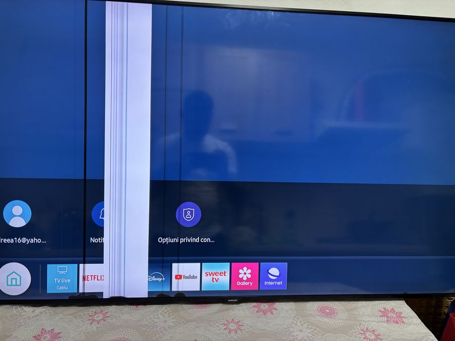 Vand smart tv samsung defect ecran