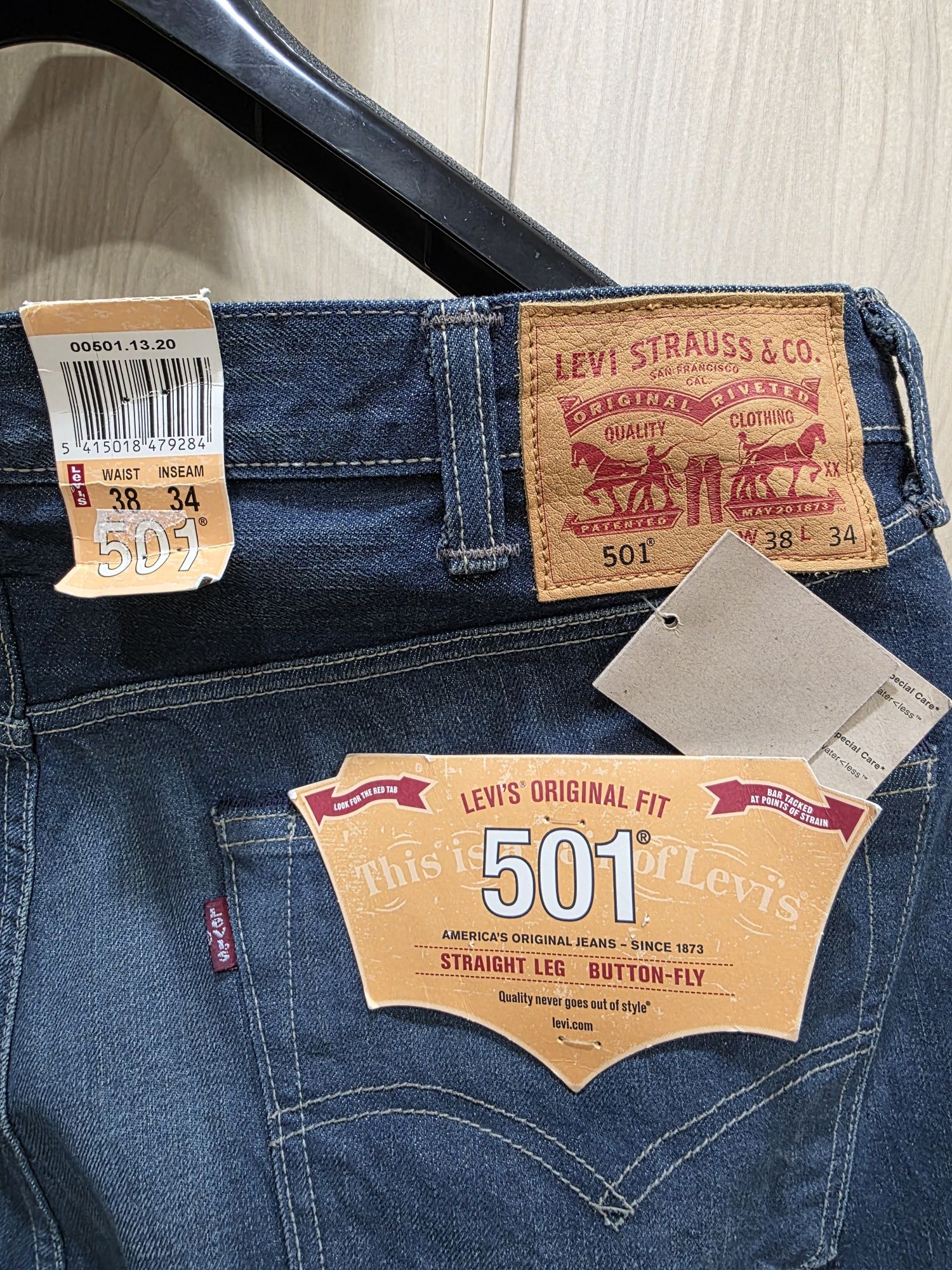 Оригинальные джинсы Levi's 501