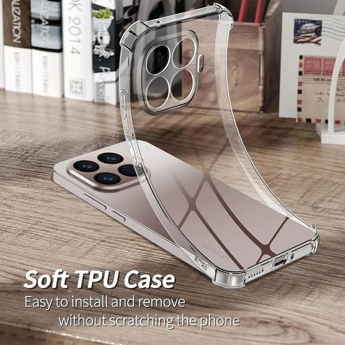 Xiaomi 15T Pro / 15T / Удароустойчив силиконов кейс с камера протектор