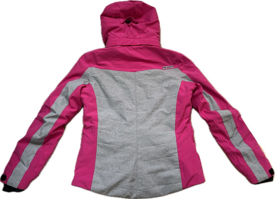 Costum de ski Nevica 10000 mm negru gri roz Recco L UK 12