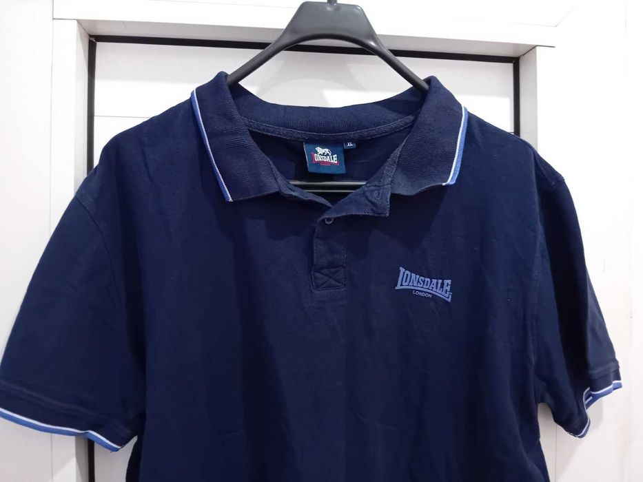 Оригинална фланелка с яка Lonsdale