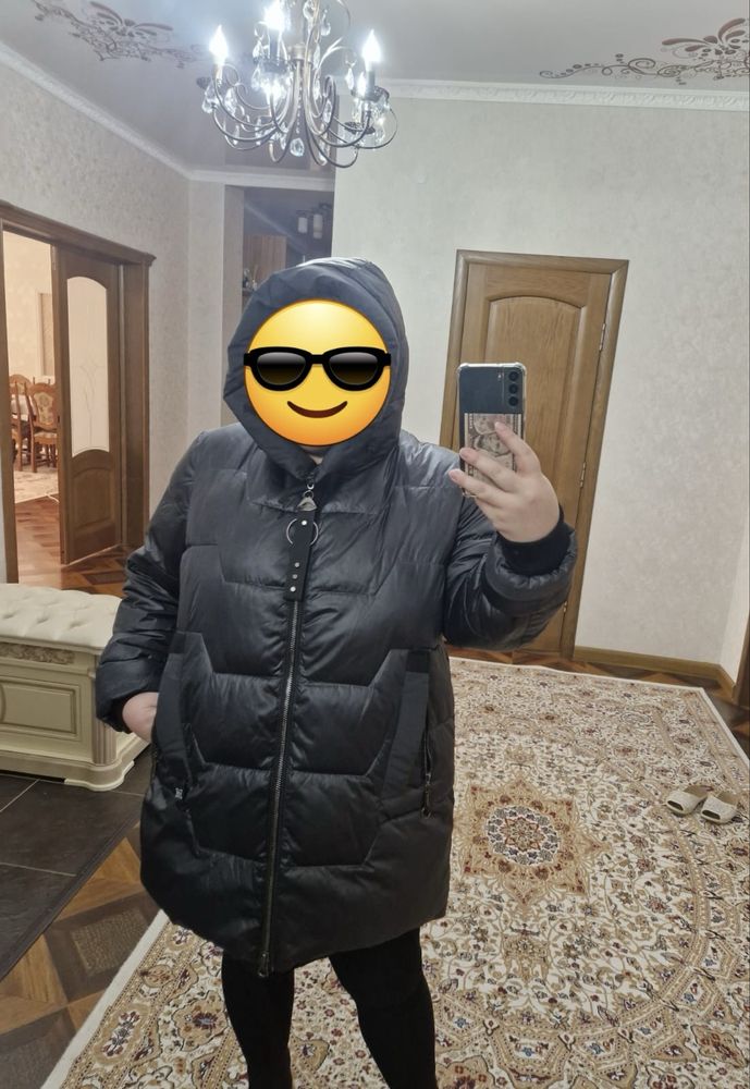 Пуховик зимний отличного качества