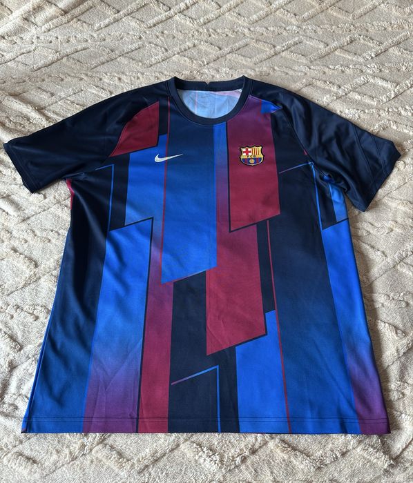 Tricou Nike - Fc Barcelona Pre-Match, original