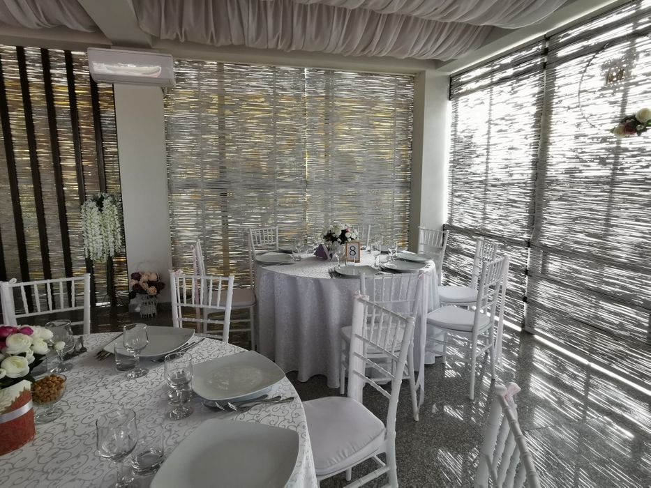Mese și scaune de închiriat - botezuri, orice tip de eveniment privat!