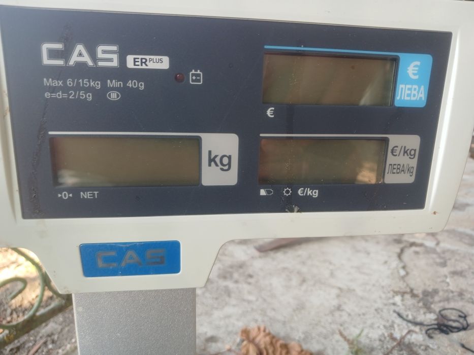 Кантар като нов неизползвнCAS