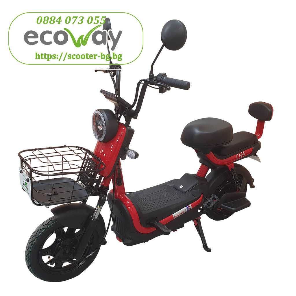 Електрически скутер EcoWay Kuge 240W. до 25 km/h и пробег до -80км