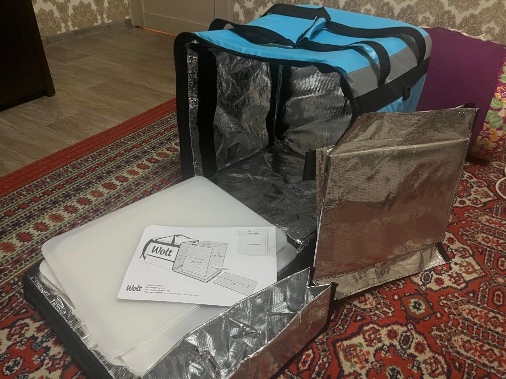 Продам wolt сумка + багажник