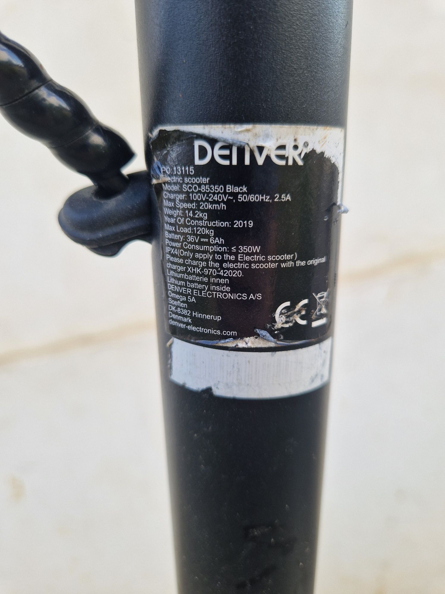 Vând trotineta electrica denver defecta PRET NEGOCIABIL!!