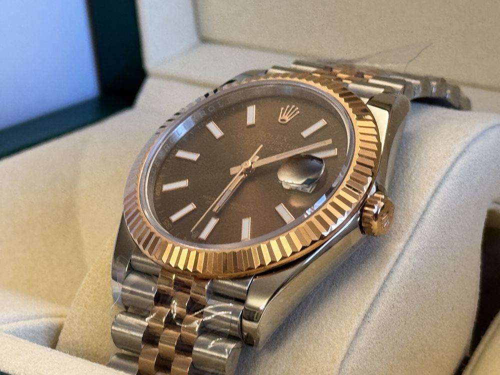 Часы Rolex Datejust 41 Chocolate