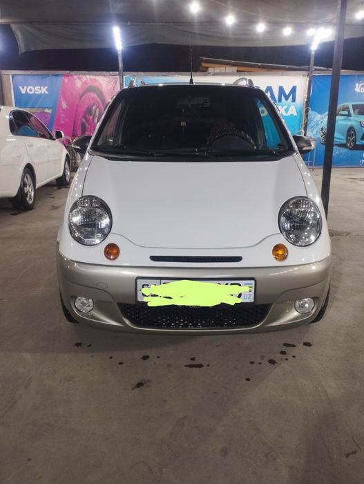 Матиз BEST 2012год. Газ/бензин. Белый.  Пробег-276000 км. Сигнализация