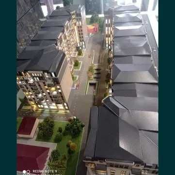 3х комнатная квартира в ЖК Al Barakat 92м2 коробка Шота Руставели: