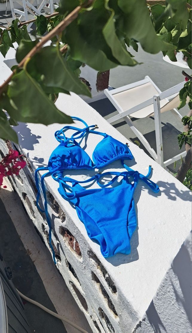 Бански костюм Santorini Blue от 2 части