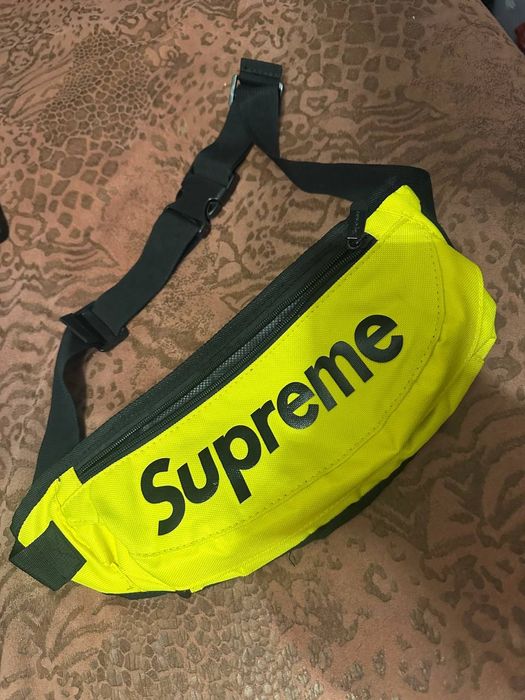 Барсетка Supreme бананка