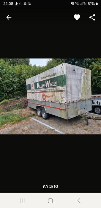 Vand remorca 2T ,acte Germania