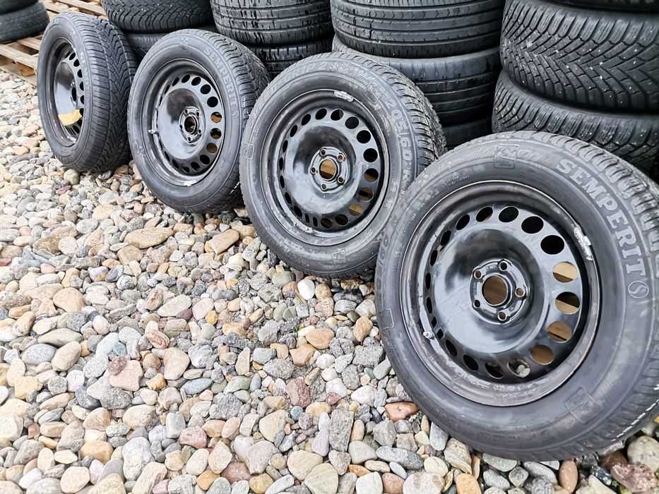 Jante Oțel 5x105 Opel Astra J + anvelope iarna 205/60r16