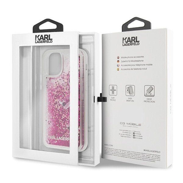 Husă Karl Lagerfeld iPhone 11 Pro, originală, liquid glitter, sigilată