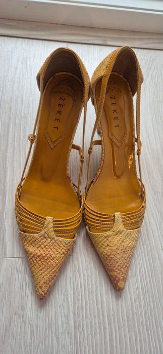 Pantofi piele de sarpe