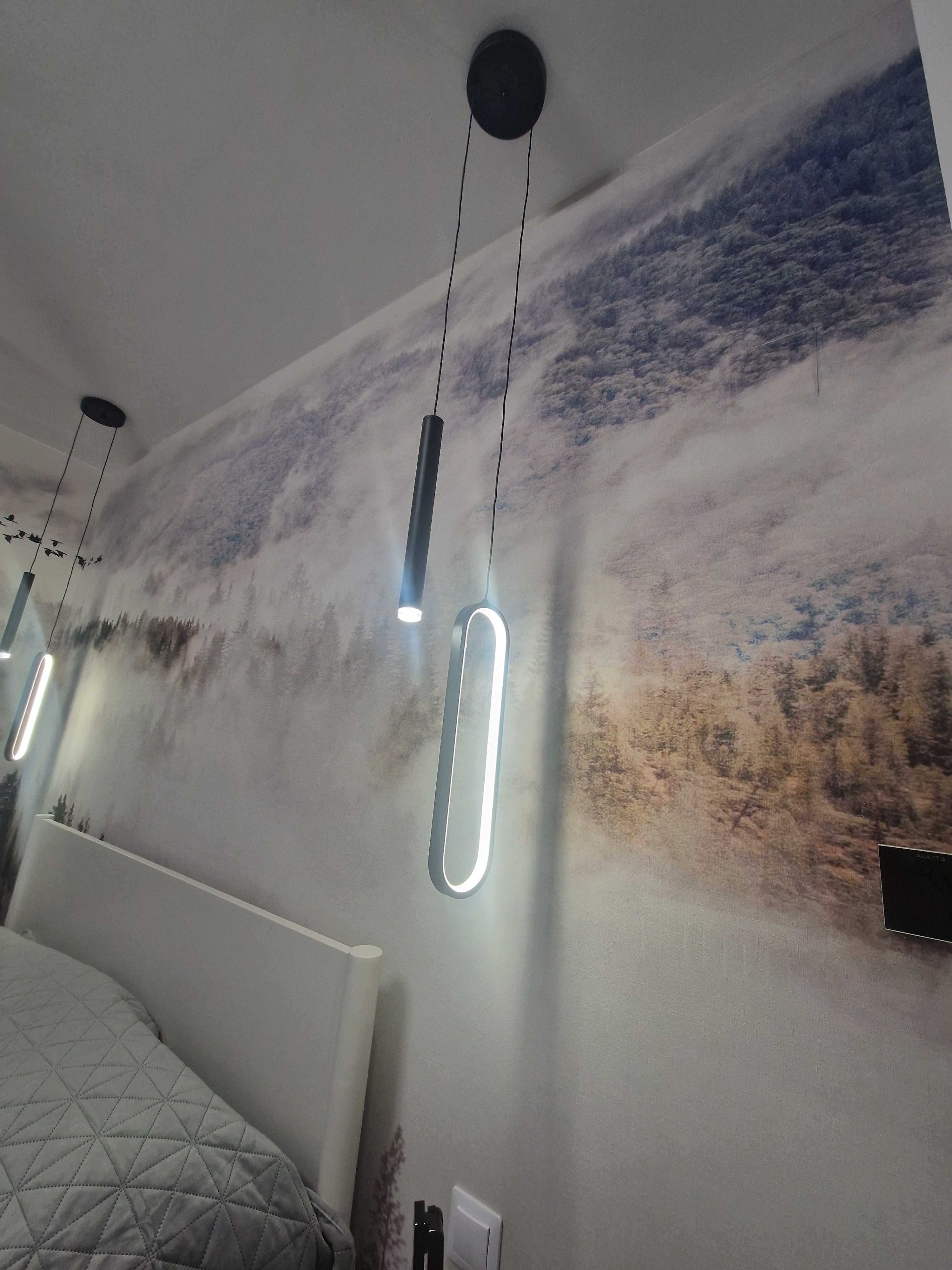 Pendul Led black 24W