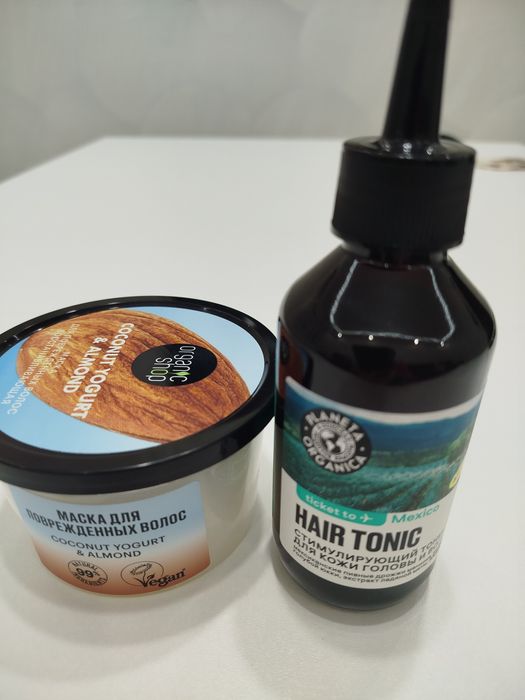 Маски и тонер для волос