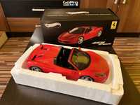 Macheta auto 1/18 Ferrari 458 Spider , HotWheels Elite , nu autoart