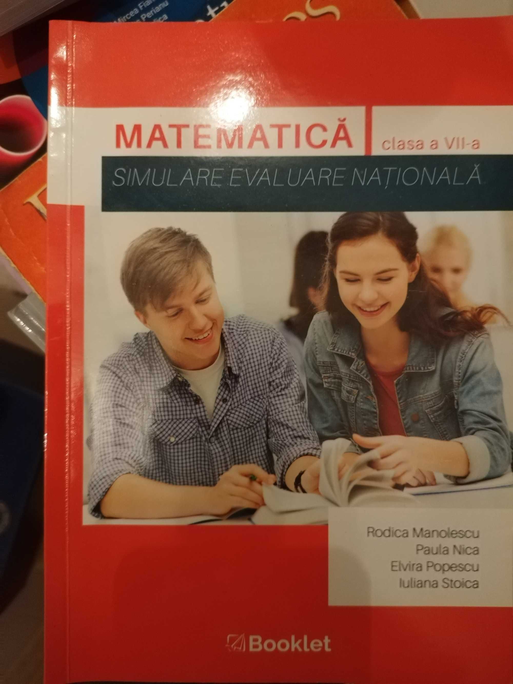 Matematica - Clasa 7 - Simulare Evaluare Nationala 2019