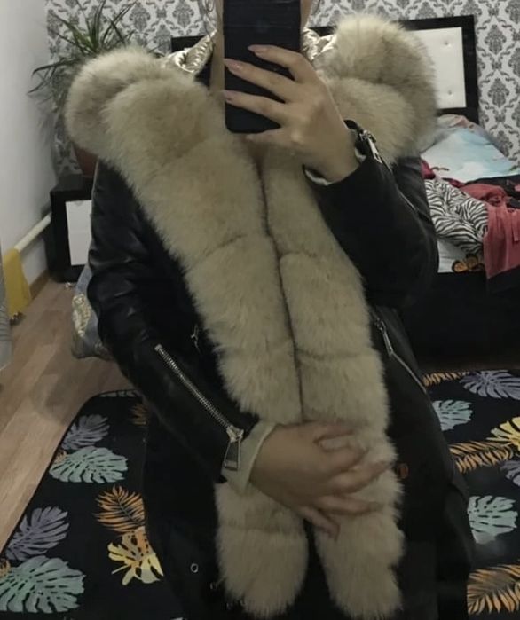 Красивая зимняя одежда 2в1