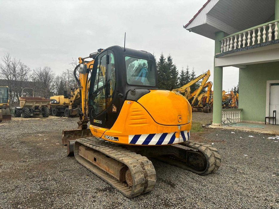 Miniexcavator JCB 8085ZTS , 8,5 tone , 2012