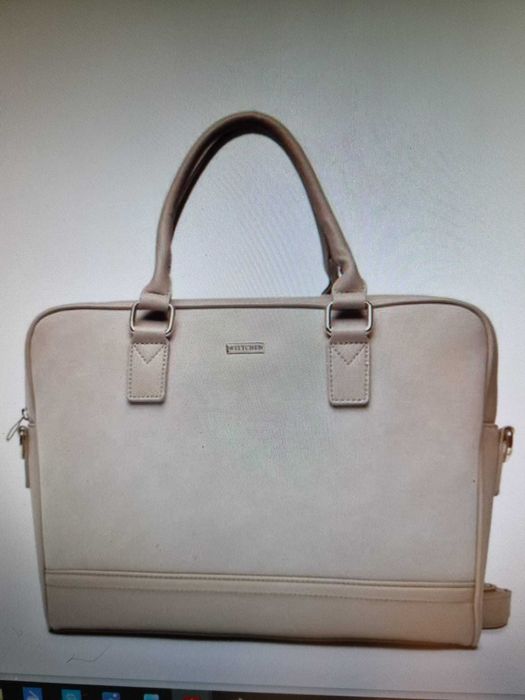 Geantă dimensiune mare- laptop Bej