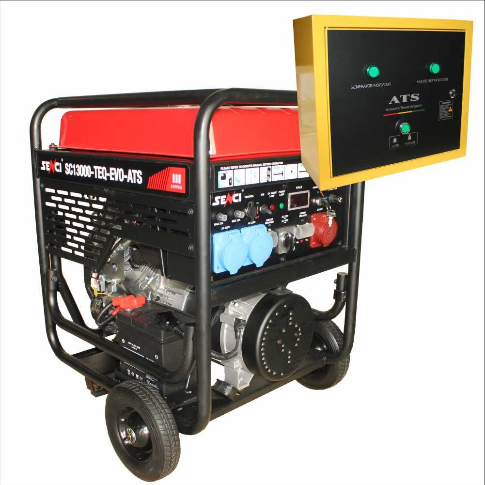 Generator SC13000TEQ-EVO-ATS, Putere max. 11 kW, 400V, AVR, benzina