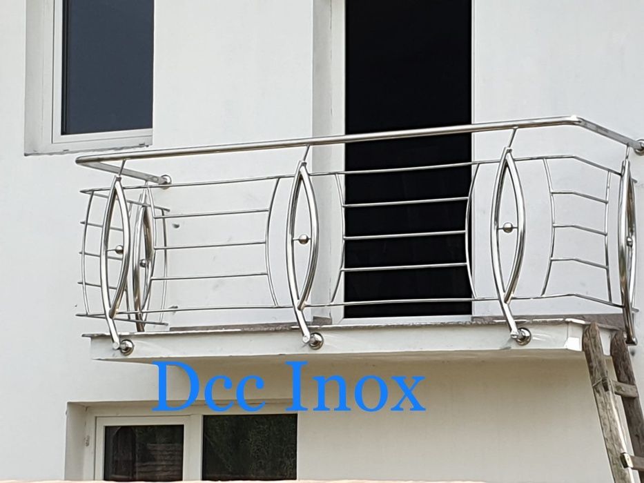 Balustrade inox sticla, porti inox, confectii inox