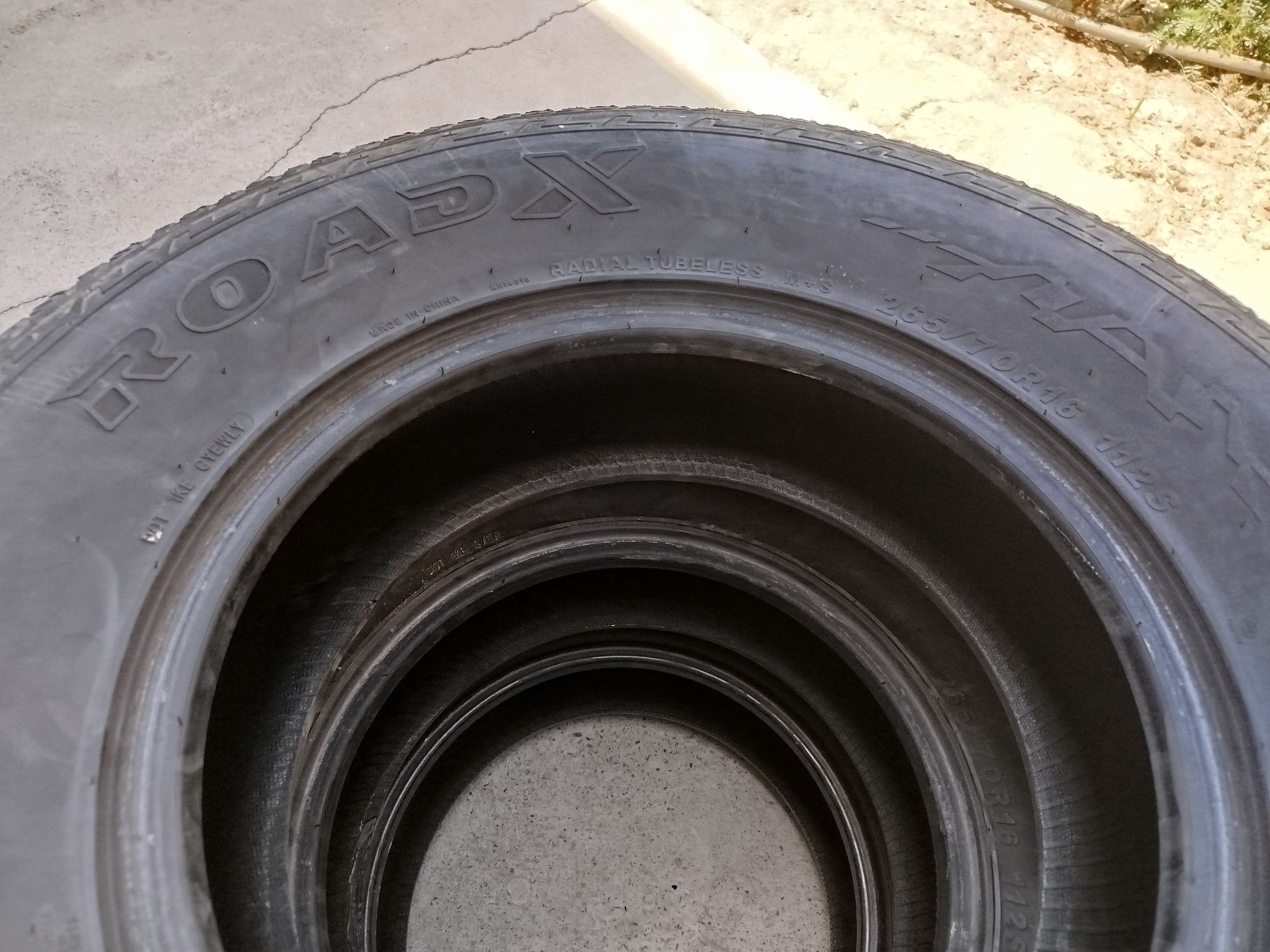 265 70 R16 Shina Road X 2 dona
