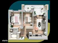 ESQ Village 3 Galata, apartament cu 3 camere, etaj 1