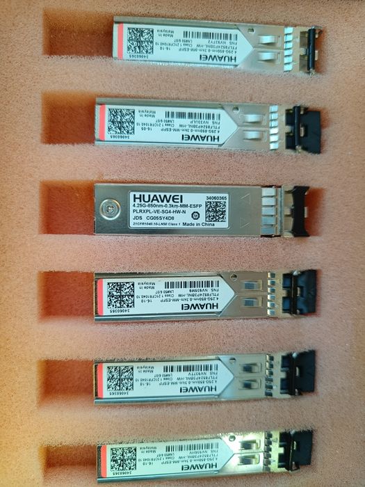 Transceivere Huawei 34060365 Fiber Optical eSFP Multi-Mode 850nm 4.25G