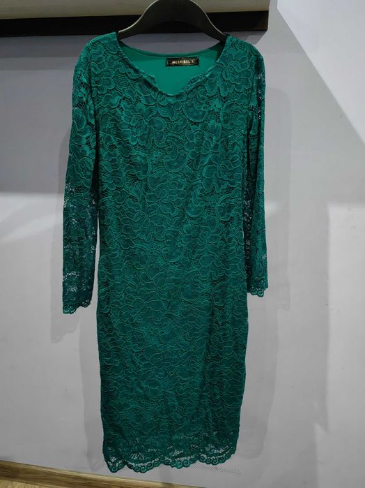 Дамска дантелена рокля