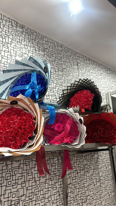 Buchete trandafiri sapun