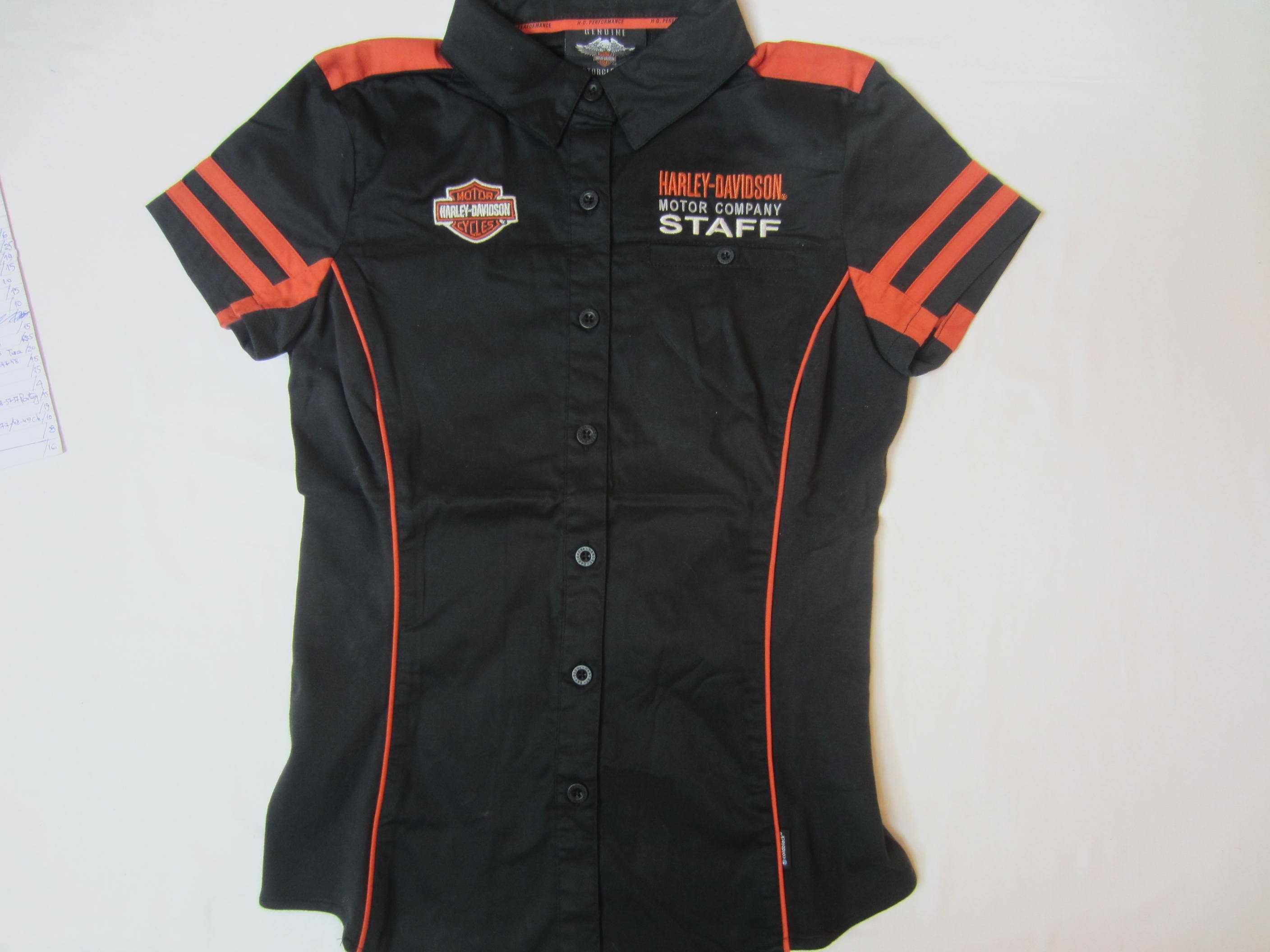 Camasa dama Harley Davidson  STAFF, masura S, 70%Bumbac, noua