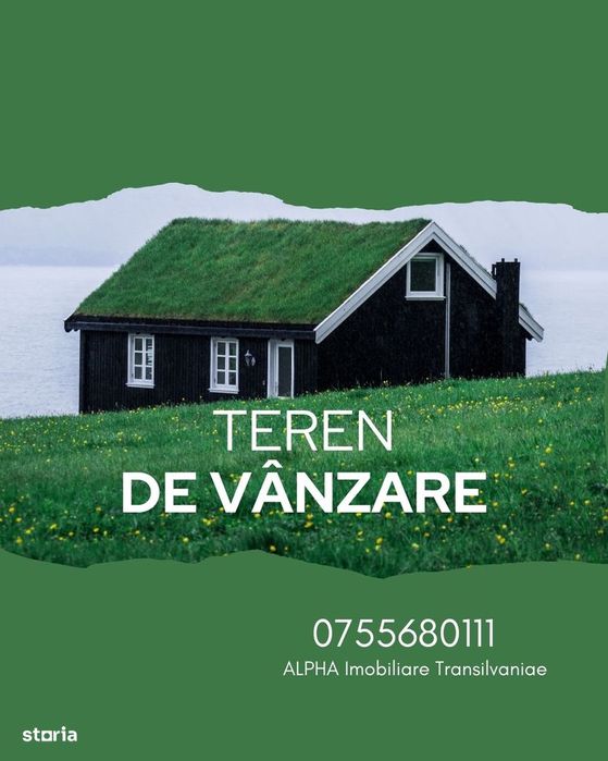 Teren intravilan cu utilități 8 ari,zona Coada Lacului