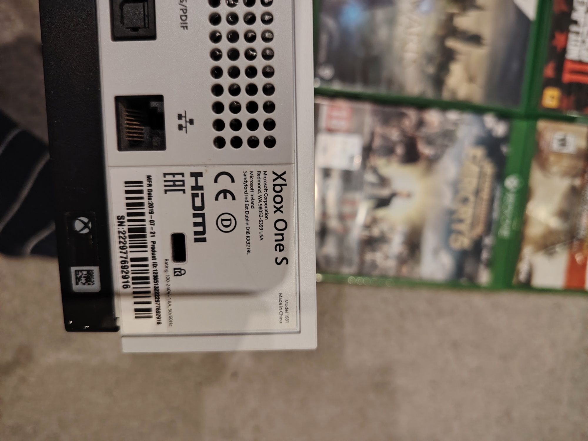 Xbox One S 1000GB 2 Controllere Originale Xbox