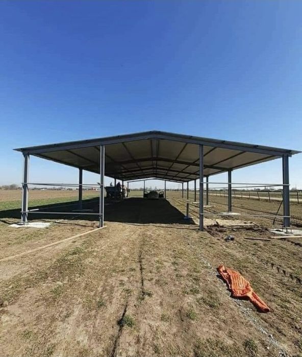 Vand structura metalica din stoc 10x20x4m 11x30x4m 14mx25mx4m