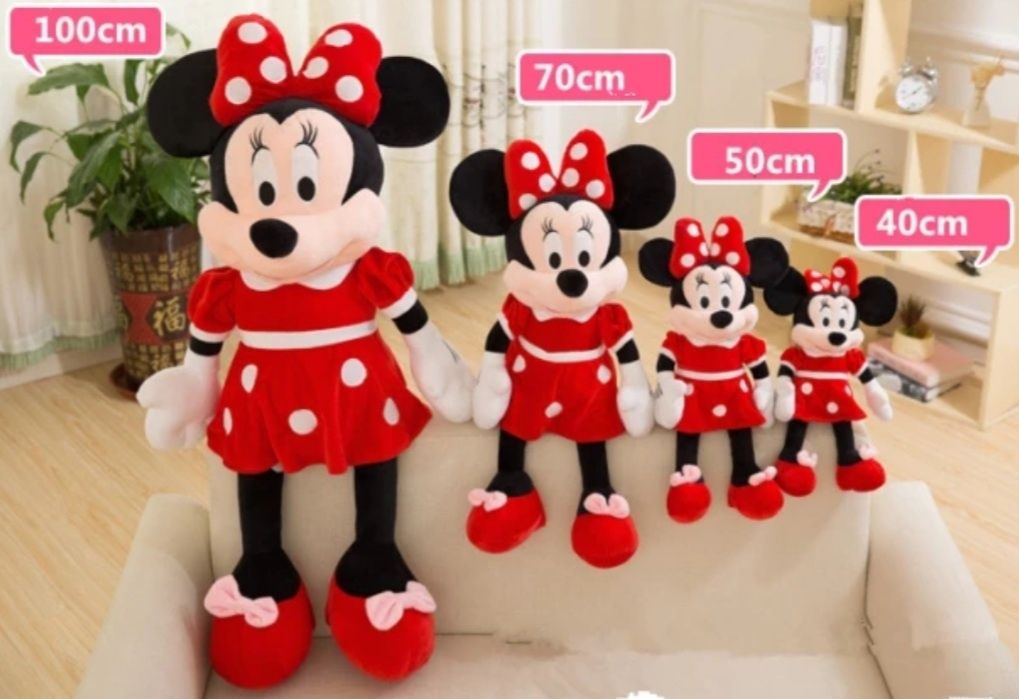 Jucarie plus Minnie si Micky Mouse 15 55 65 80 100 120 cm NOU