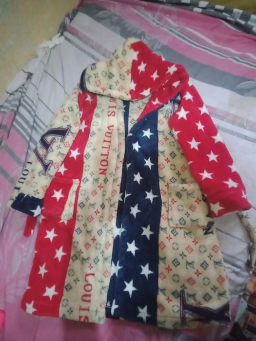 Халат банный мальчику или девочке на 8-9-10 лет