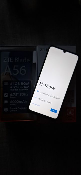 Нов телефон ZTE Blade A56