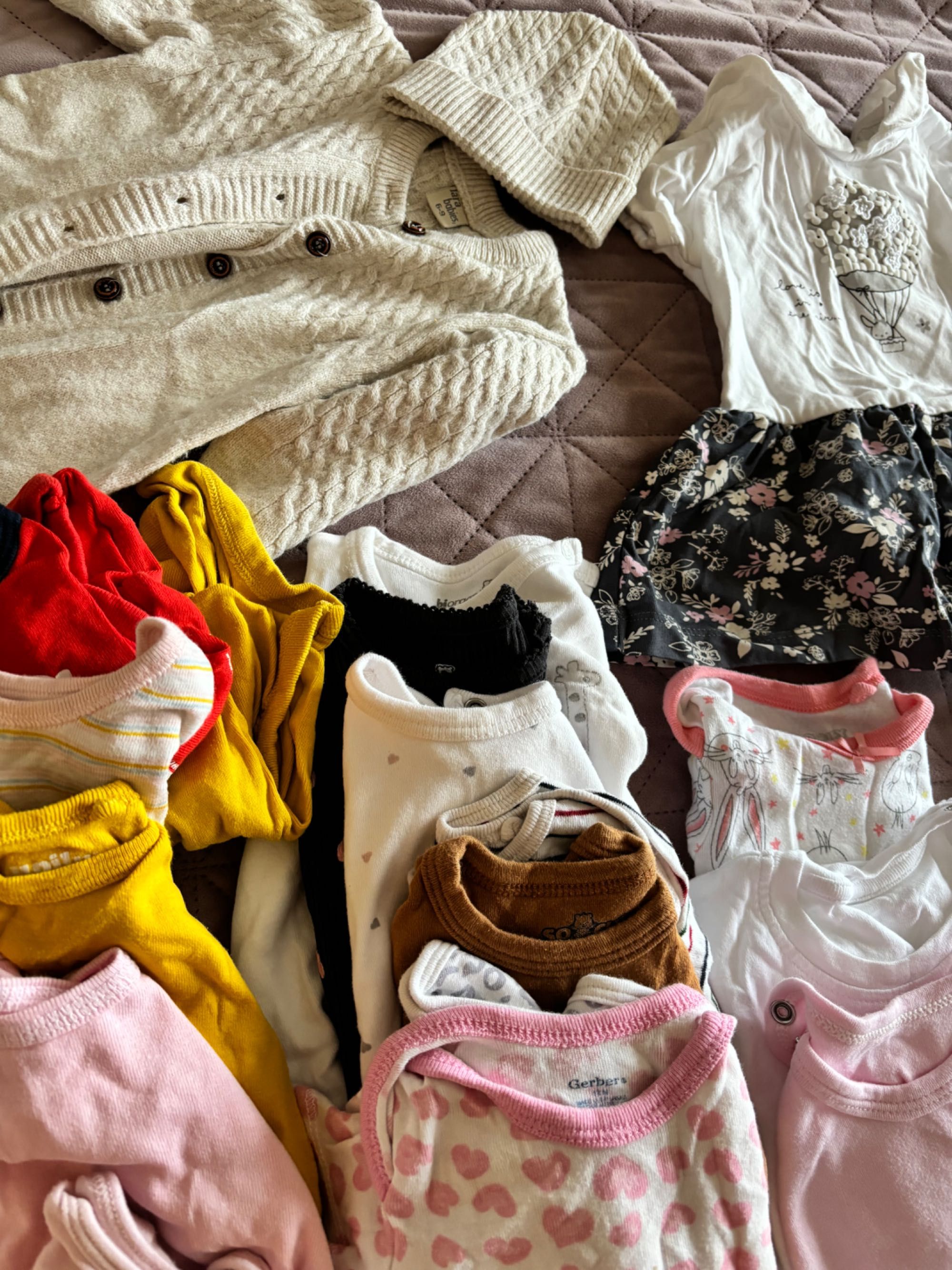 Бебешки дрехи комплект 62-68 см