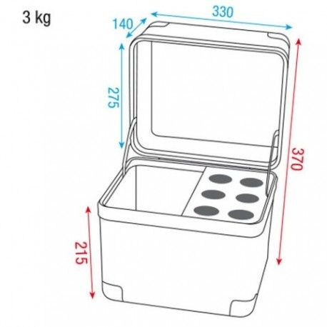 Cutie/Casse pentru 6 Microfoane Dap Audio
