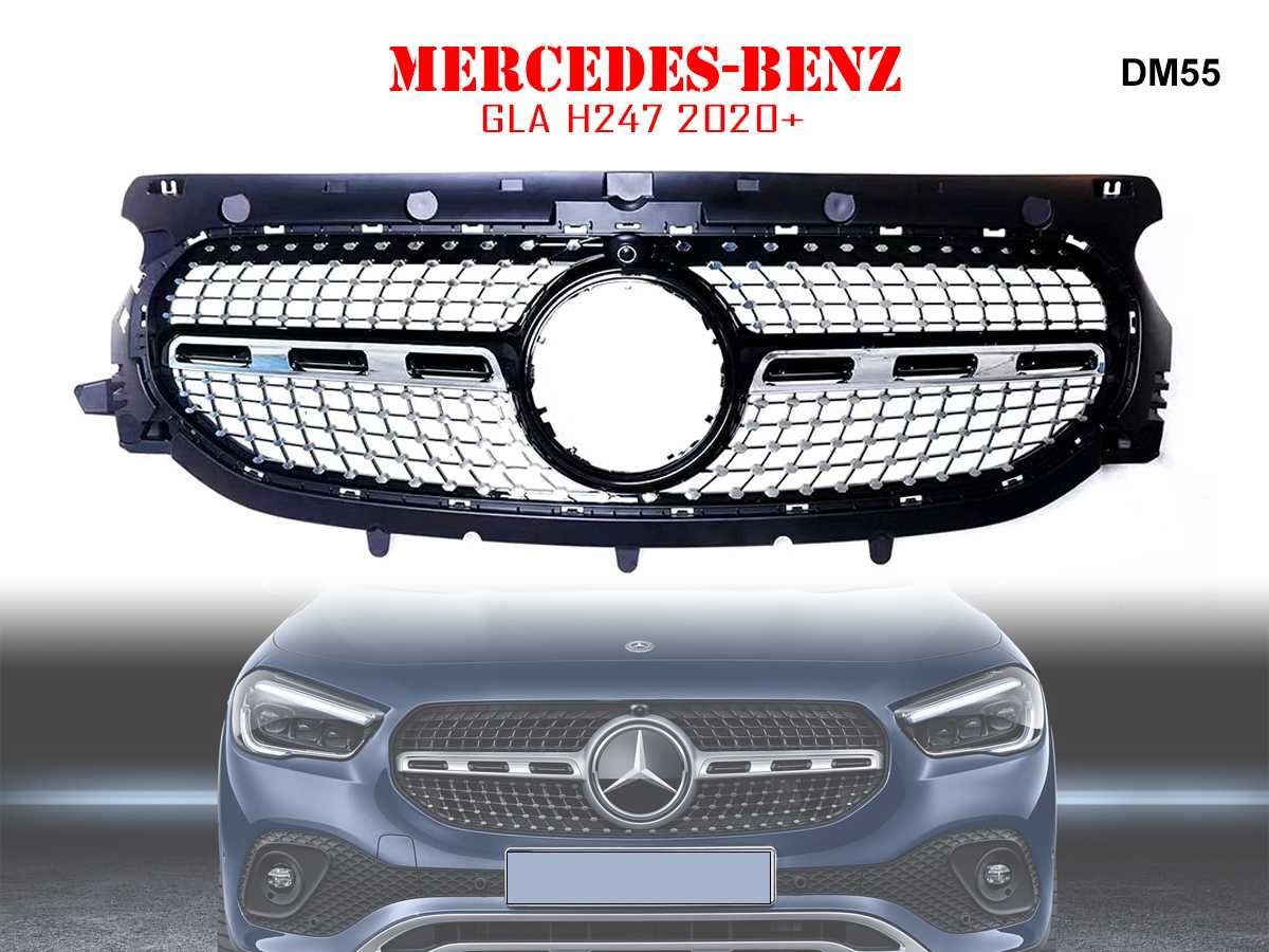 Предна Решетка Диамант Mercedes GLA H247 Мерцедес ГЛА Х247 2020+