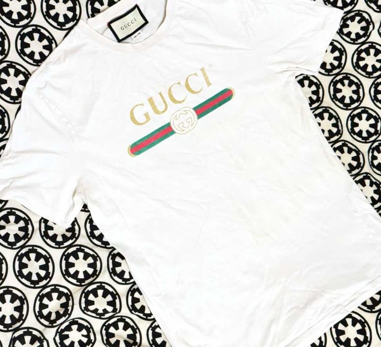 Tricou GUCCI classic Logo, marimea L, stare foarte buna