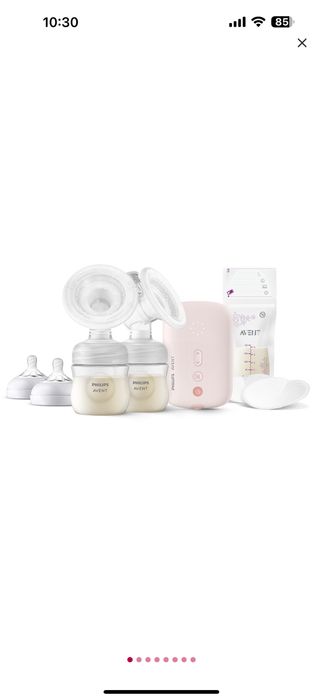 Pompa dubla de san electrica Philips